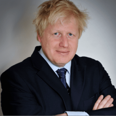 Boris Johnson head shot pendulum summit