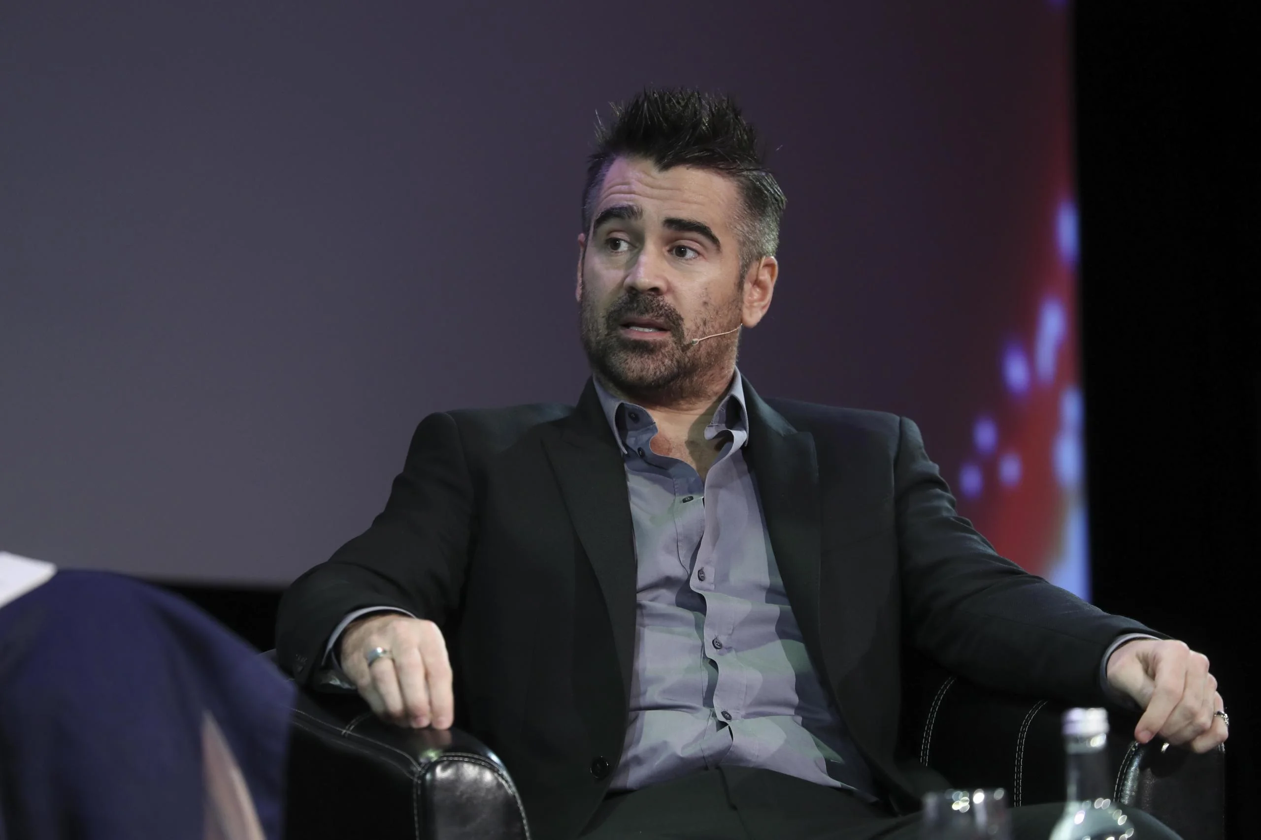 Colin Farrell Speaking at Pendulum Summit