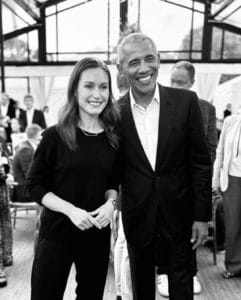 Sanna Marin and Barrack Obama