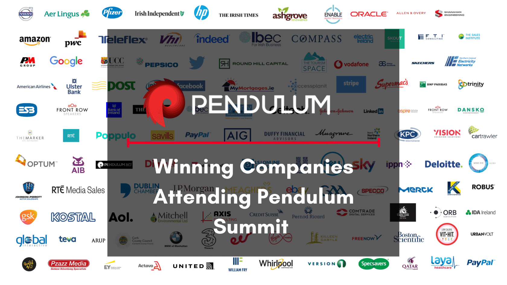 Winning Companies & Individuals Who Attend Pendulum Virtual