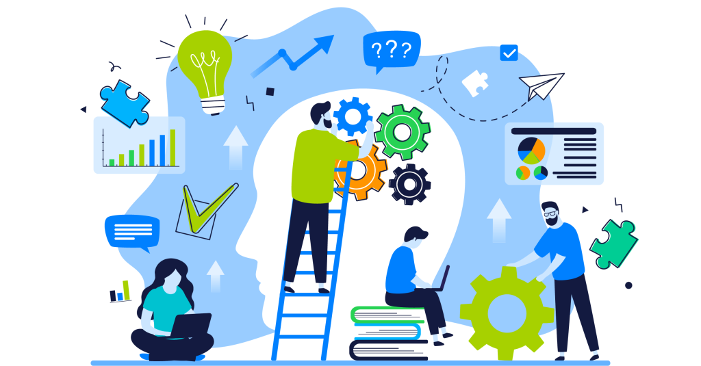 Employee skill training & upskilling image for a blog